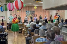 軽費老人ホーム ケアハウス ゆうあい｜2026.08.13 8月９日　フラ・ハーラウ・オ・プアレイの皆さん…